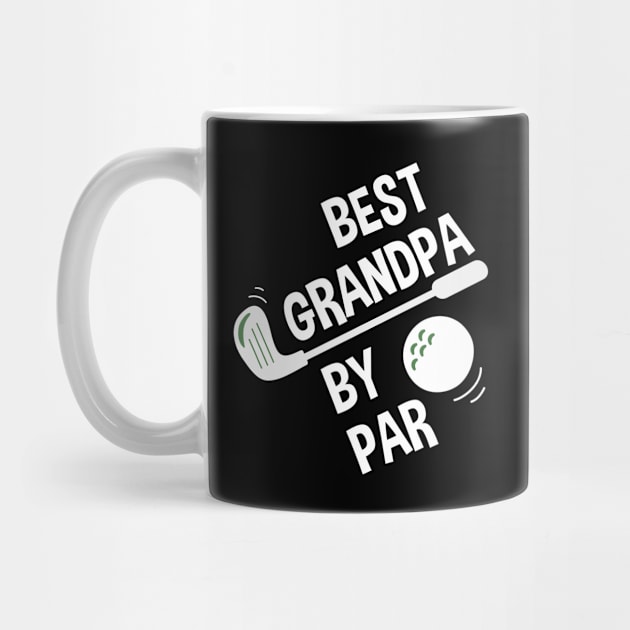 Mens Best Grandpa By Par Daddy Father's Day Gifts Golf Lover by andreperez87